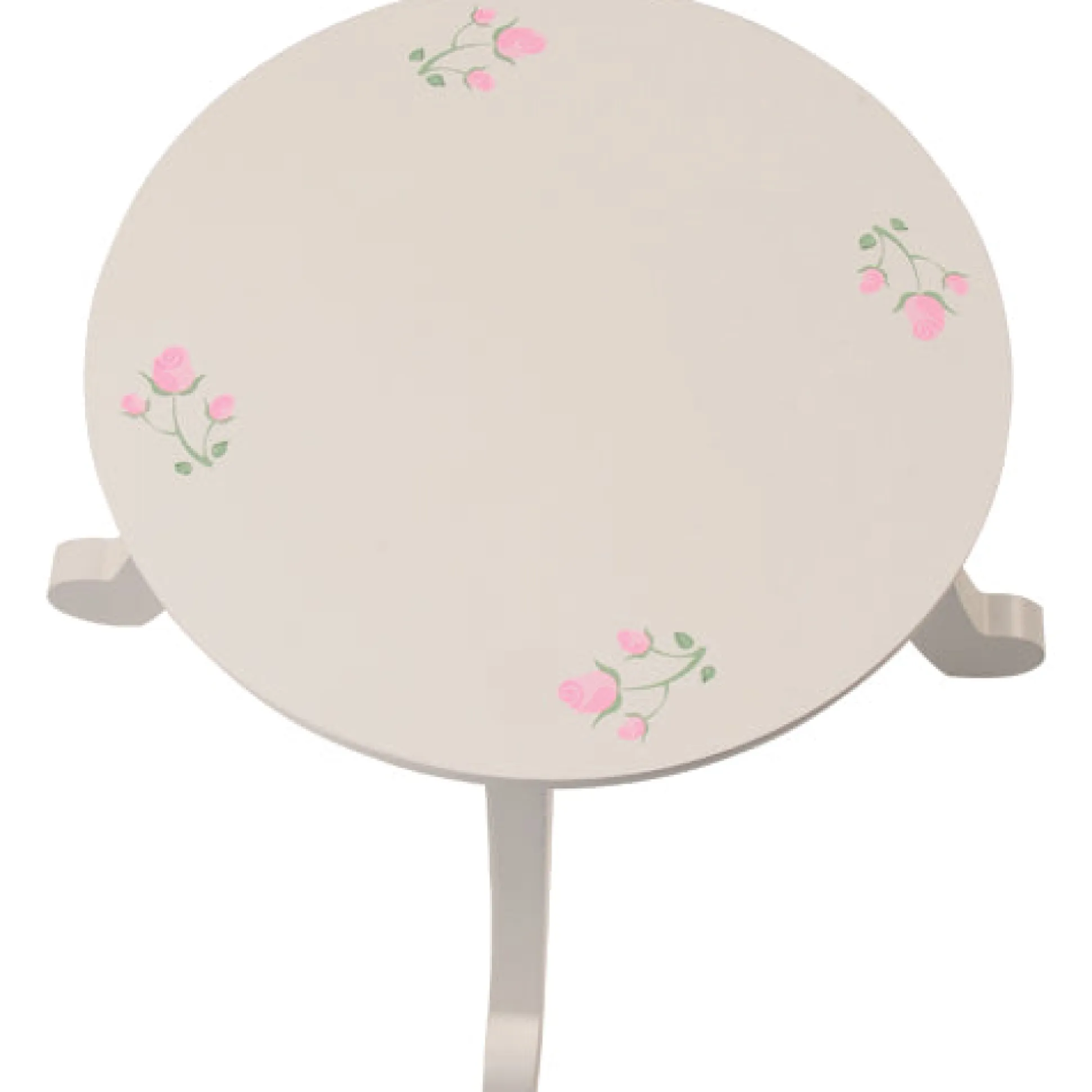 Wooden Doll Table & Chair Set with Floral Design | Ideal for 18" Doll Tea Parties