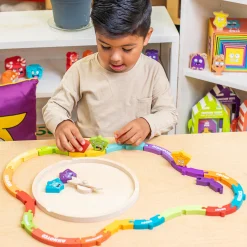 Wooden Emotions Learning Wheel | 3-in-1 Feelings Puzzle & Spinner Game