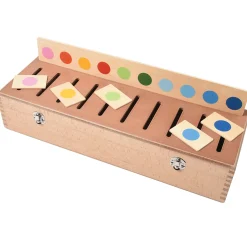 Wooden Sorting Box Combo for Color & Counting | 73-Piece Math and Color Recognition Set
