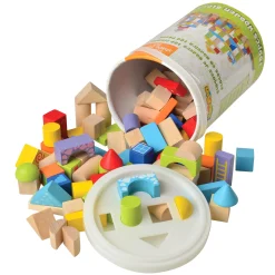 Wooden Tabletop Blocks - Set of 100