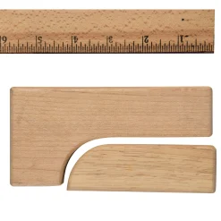 Wood Unit Blocks: Half Arch and Buttress Blocks