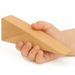 Wood Unit Blocks: Ramp Block