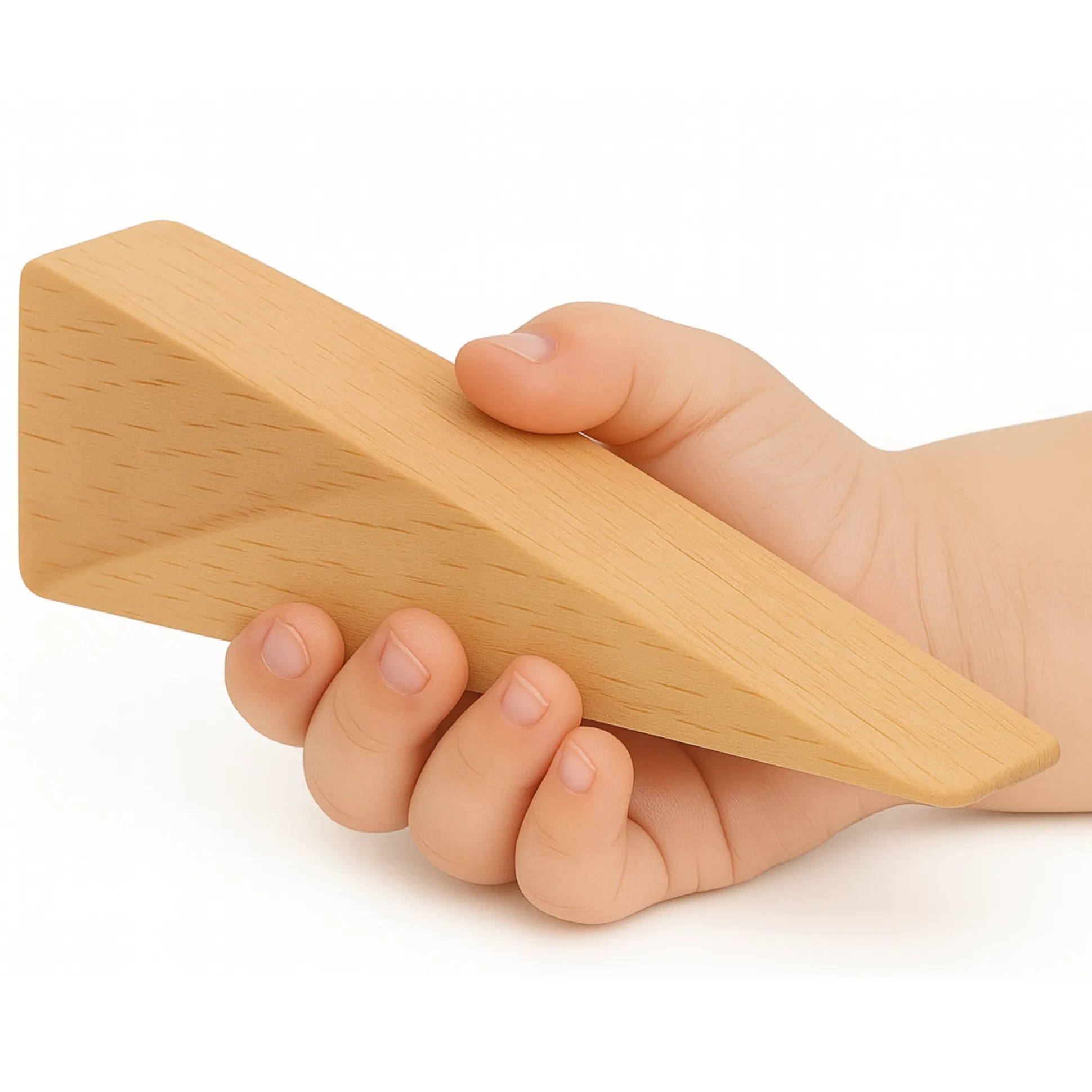 Wood Unit Blocks: Ramp Block