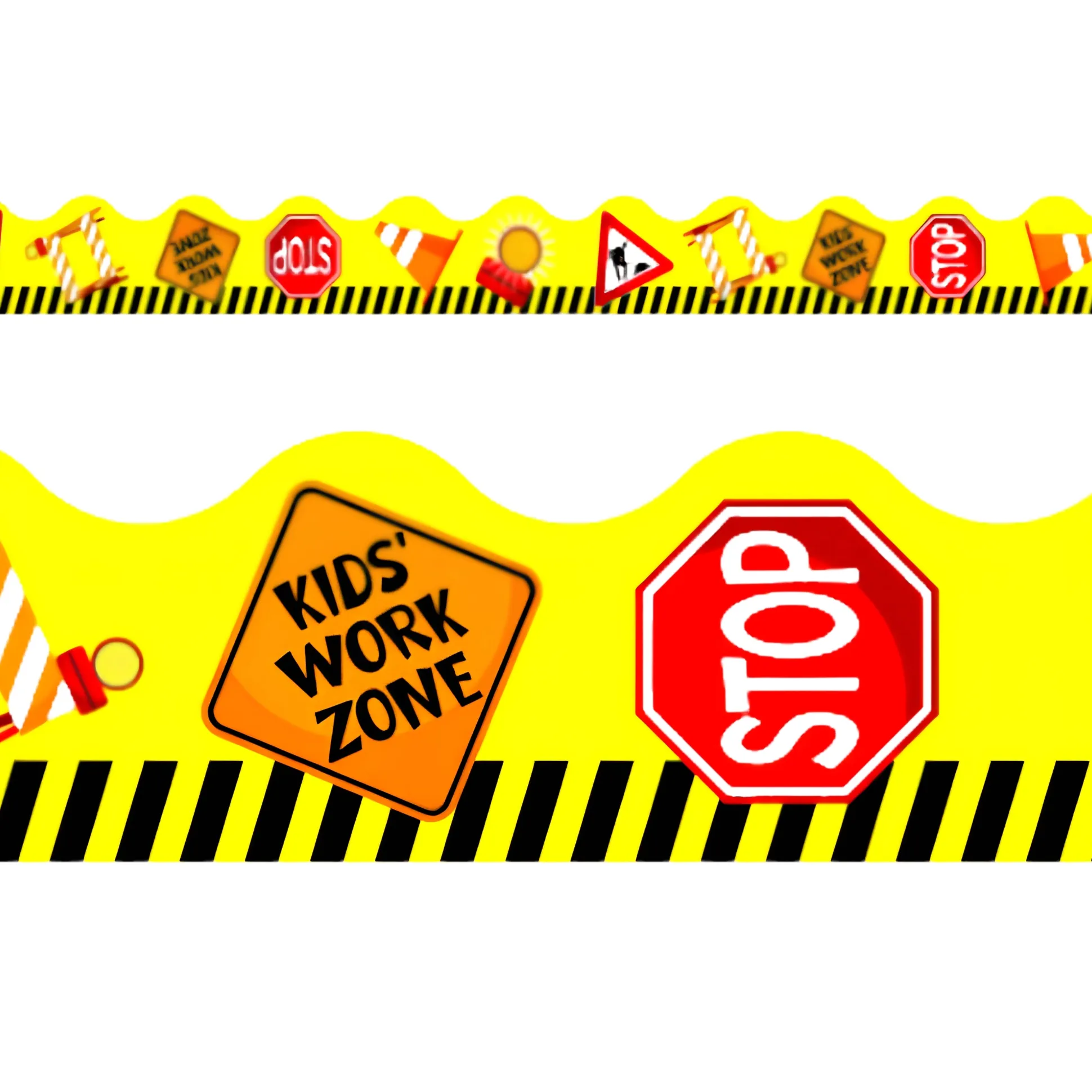 Work Zone Border Trim