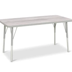 30" x 60" Gray Table
