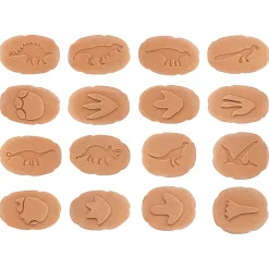 Yellow Door® Let's Investigate Dinosaur Footprints Double-Sided Animal Stones