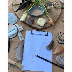 Yellow Door® Let’s Investigate Prehistoric Teeth | 8 Durable Fossil Tooth Replicas for Sensory Play, STEM Learning & Paleontology Exploration