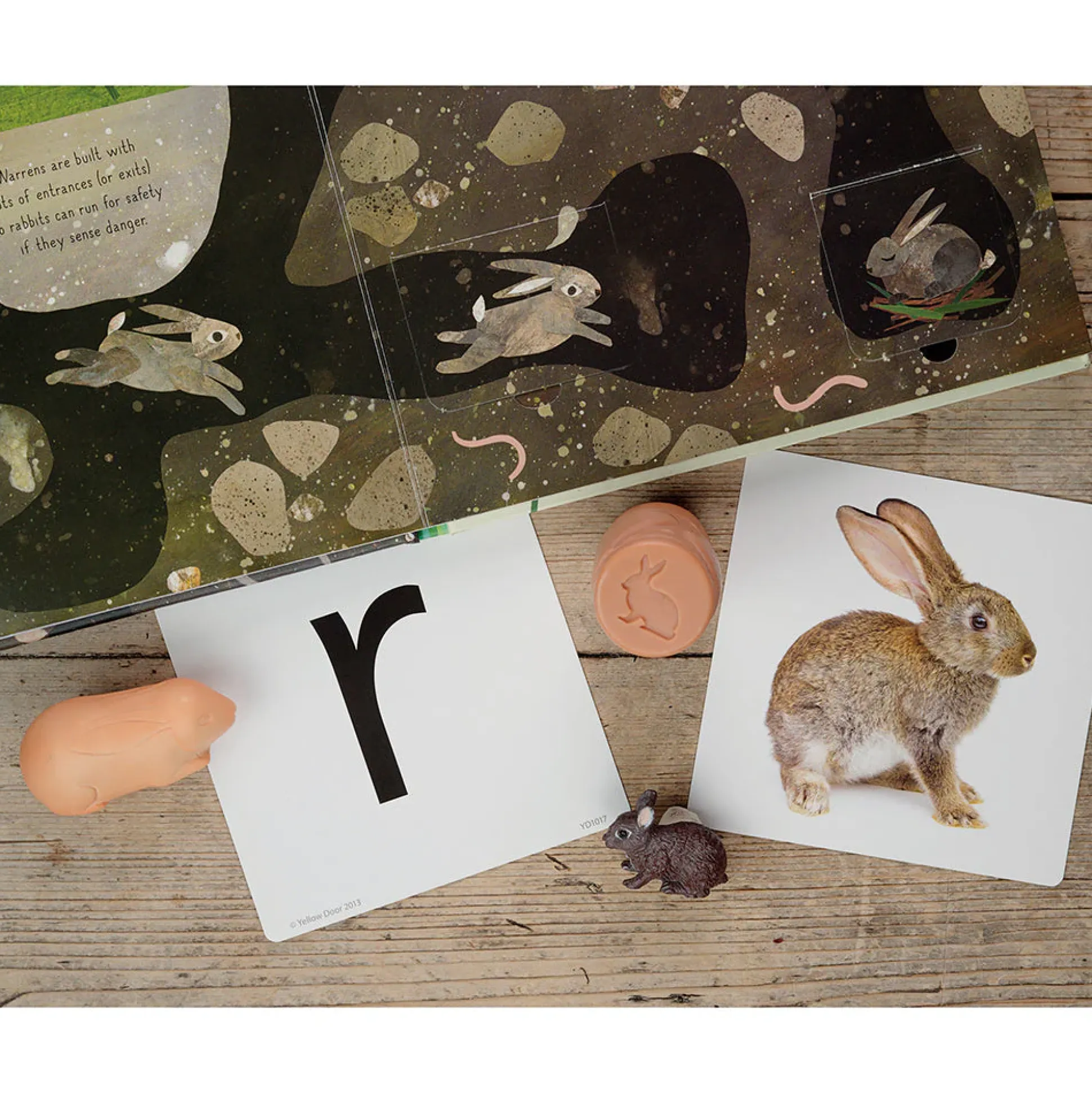 Yellow Door® Let's Roll Forest Friends Dough Roller Set