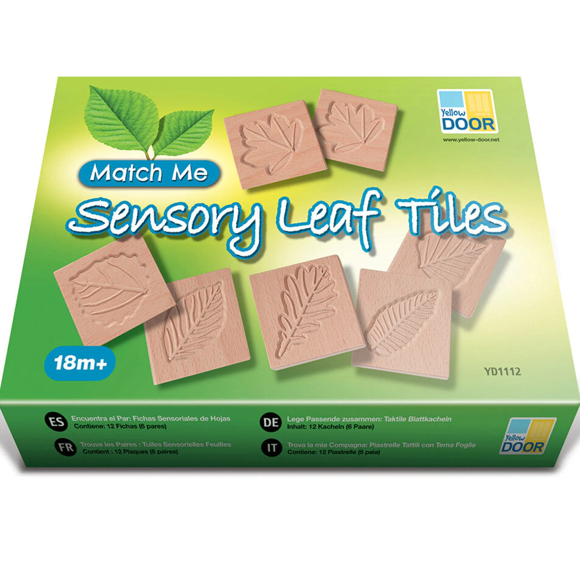 Yellow Door® Match Me: Sensory Leaf Tiles