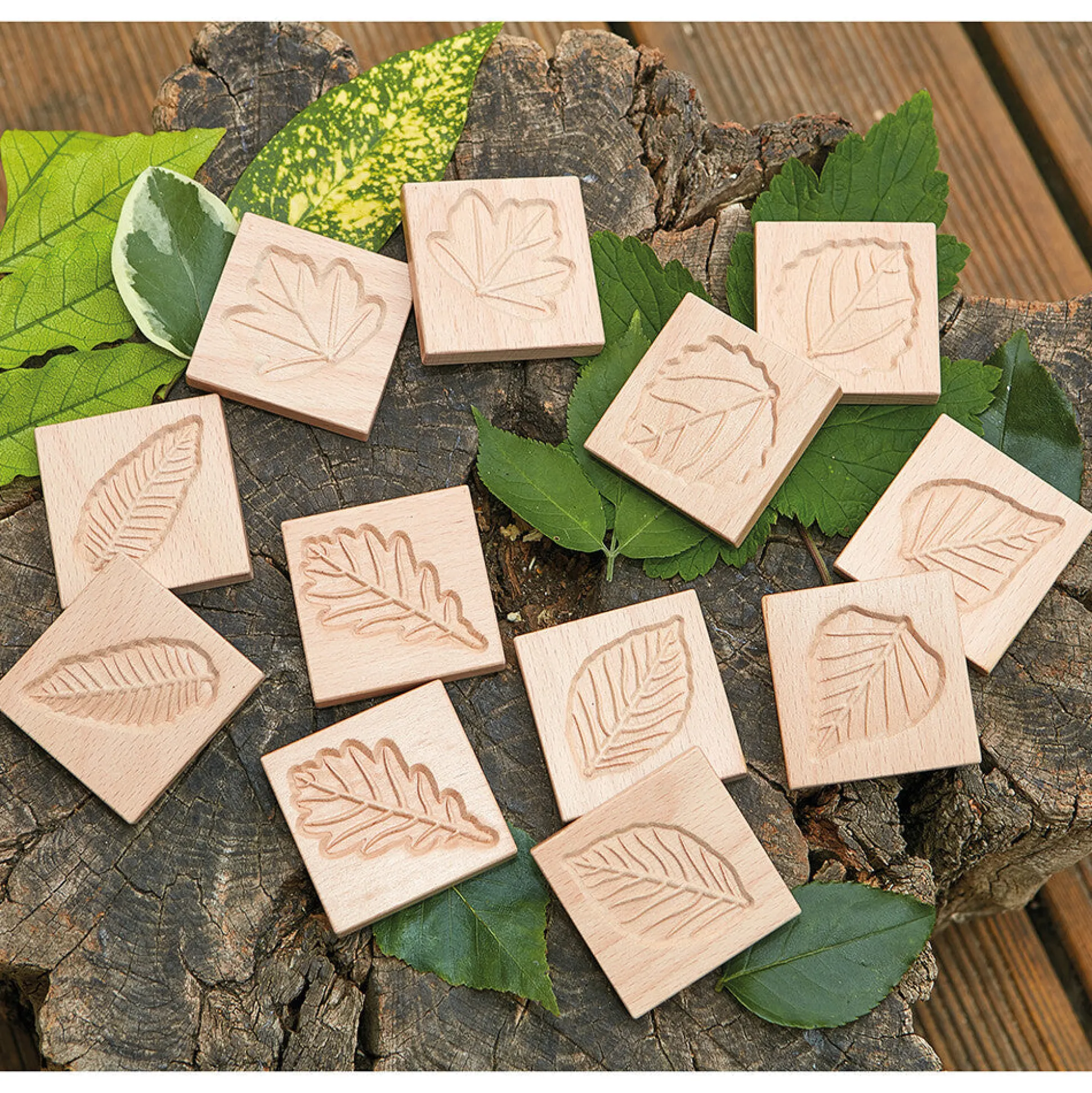 Yellow Door® Match Me: Sensory Leaf Tiles