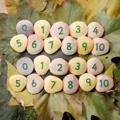 Yellow Door® Tactile Number Pebbles
