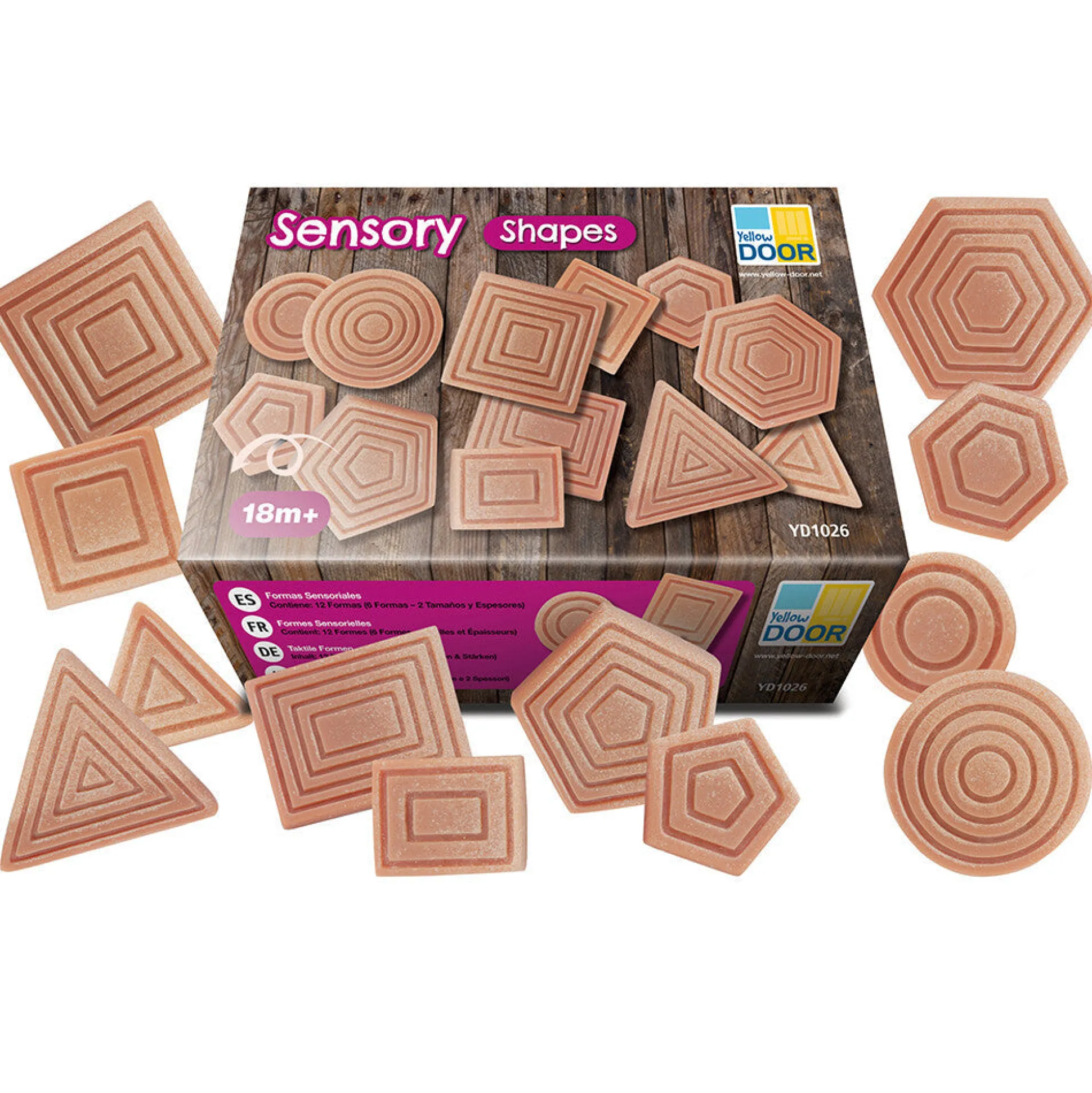 Yellow Door® Tactile Sensory Shapes