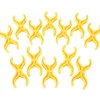 Yellow Double Claws for Play Panels / Set of 12