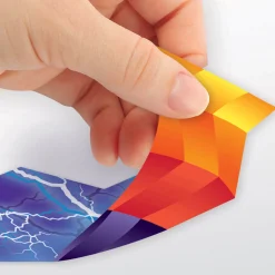 Zigzags and Lightning Bolts Double Sided Magnetic Borders